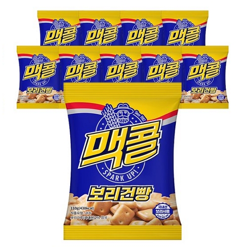 영양제과 맥콜 보리건빵 110g (20개)