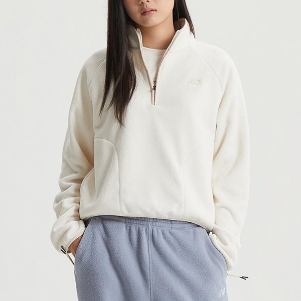 뉴발란스 NB 폴라플리스 반집업 SEMI OVER FIT NBNCF4V932