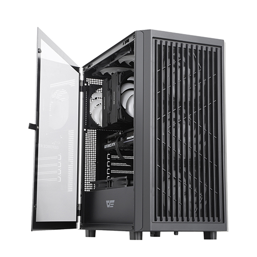 darkFlash DP360 MESH RGB 강화유리 (블랙)_이미지