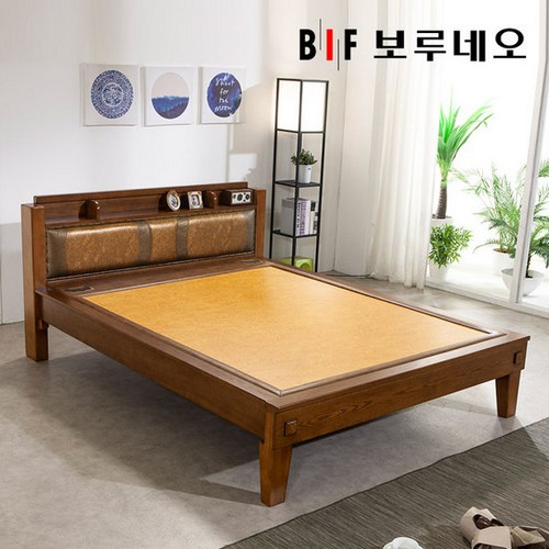 BIF보루네오 YS338 수면케어 온돌 흙침대 Q (황토흙)_이미지