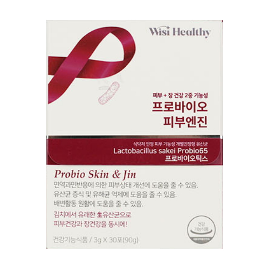 위시헬씨 프로바이오 피부엔진 30포 (1개)