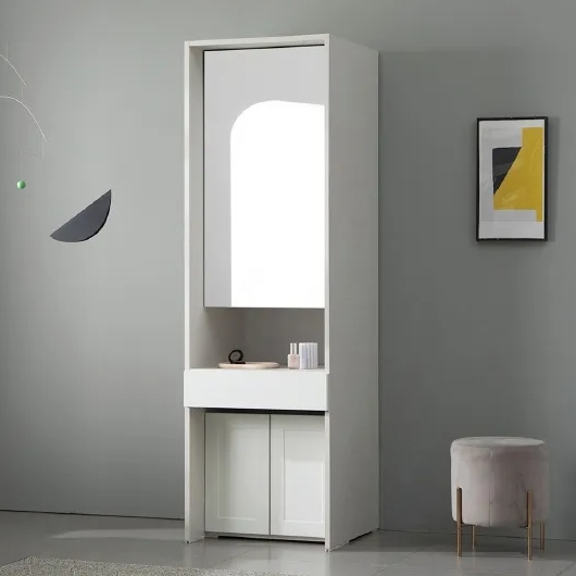 장인가구 커슨 입식 화장대 파우더장 600