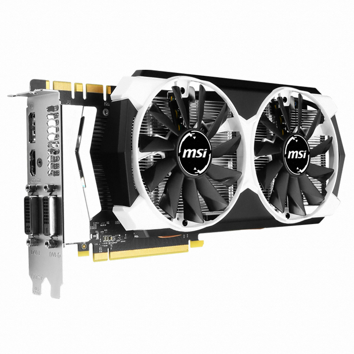 MSI 지포스 GTX970 블랙 아머 2X OC D5 4GB 반석전자_이미지