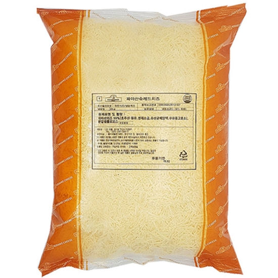 조흥 코다노 파마산슈레드치즈 2kg (1개)_이미지