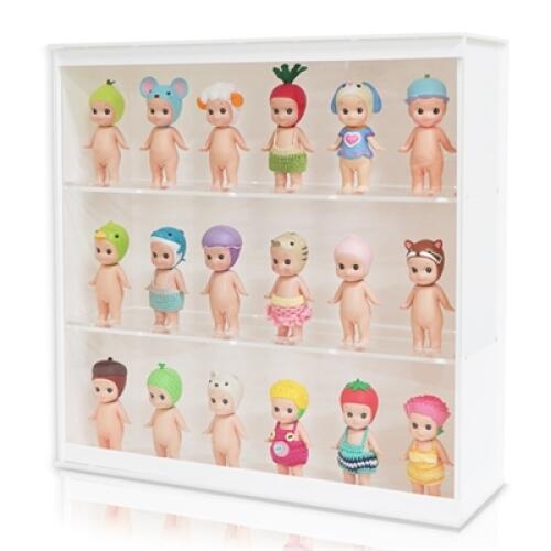 쓰리피케이스 화이트 캐빈  조립식 아크릴 자석문 케