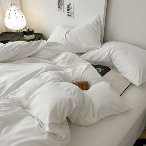 유판 부드러운 심플 이불커버 (킹 K)_이미지
