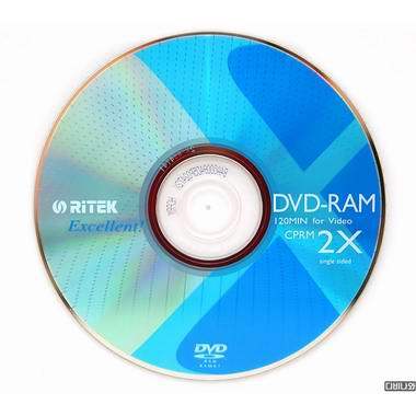 RiTEK DVD-RAM 4.7GB 2x 쥬얼 3장 For Video_이미지