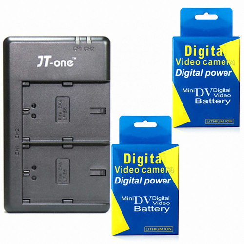 JT-one 캐논 LP-E8 호환 듀얼 충전키트 (호환배터리2개)_이미지