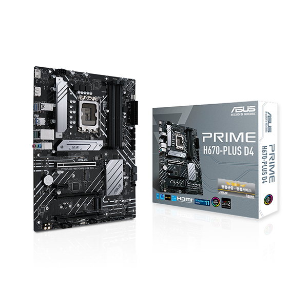 ASUS PRIME H670-PLUS D4 아이보라