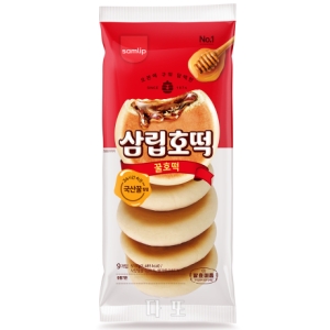 삼립 꿀호떡 1봉 9입 호떡 빵 513g_이미지