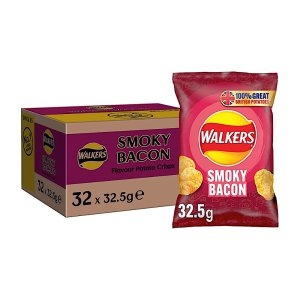 워커 스모커 스모키 베이컨 Crisps 32.5g 32개입_이미지