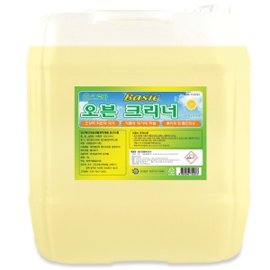 크로바  오븐크리너 베이직 19L 기름때 제거 업소용 대용량 말통 불판 석쇠