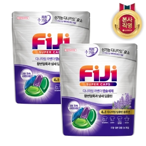 LG생활건강 피지(FIJI) 디나자임 딥클린 캡슐세제 26개입 (2개)