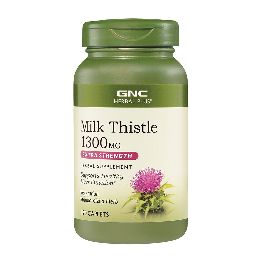 GNC 밀크씨슬 1300mg 120정(해외) (1개)_이미지