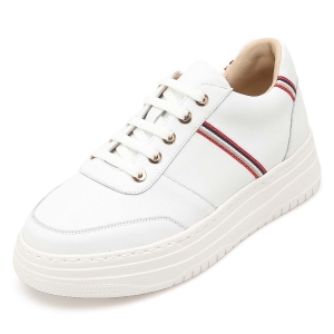 더블 컬러 라인즈 스니커즈 EL23807