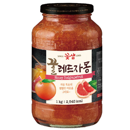 꽃샘식품 꿀레드자몽 1kg (4개)