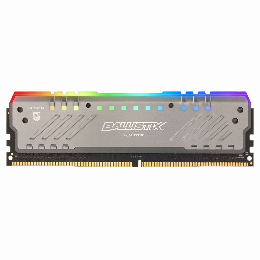 마이크론 Crucial Ballistix DDR4-3000 CL16 Tactical Tracer RGB (8GB)