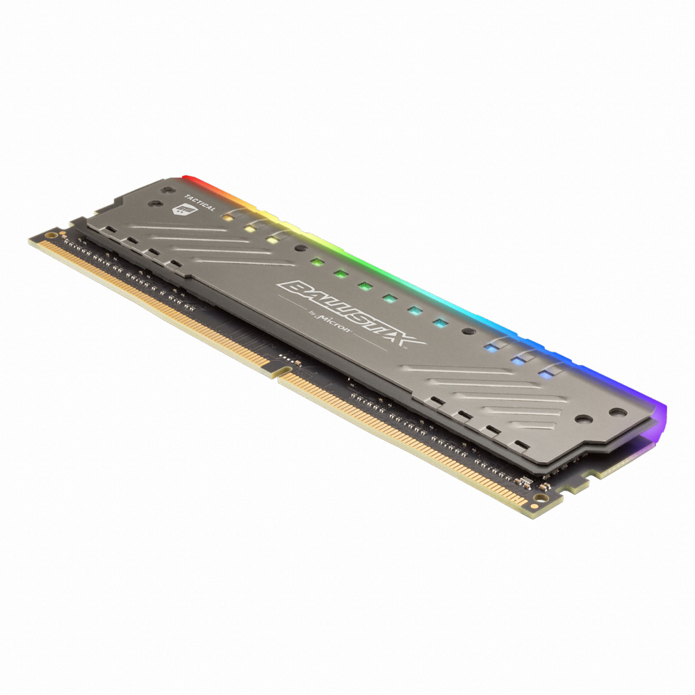 마이크론 Crucial Ballistix DDR4-3000 CL16 Tactical Tracer RGB (8GB)_이미지