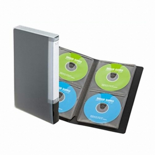 산와서플라이 파일형 CD/DVD 케이스 32매_이미지