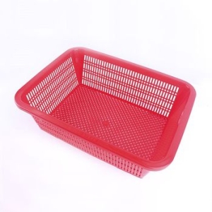 대원화학 깊은 사각소쿠리 레드 (51.5cm)_이미지