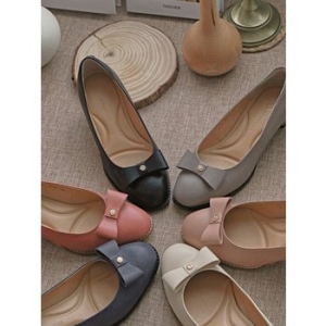 �ƹ� 1382 R a Ribbon Flat Pumps-9color