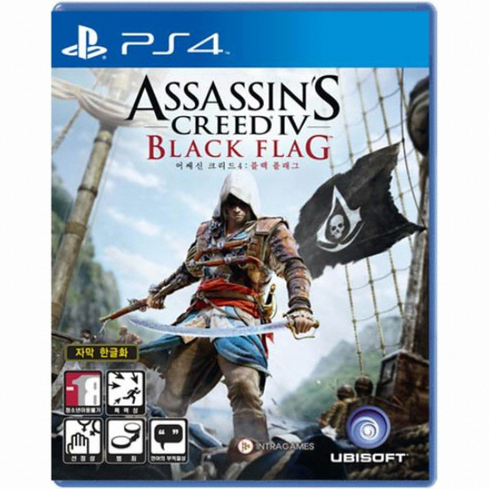 어쌔신 크리드 4 블랙 플래그 PS4 한글판_이미지