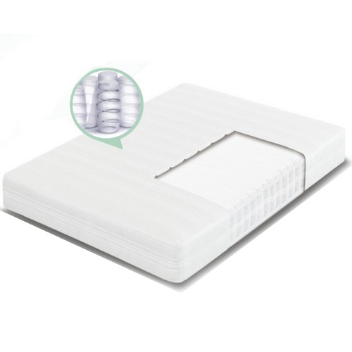 지베스 스테디2 슬림둥지 저상형 LED 패밀리침대 SS+Q (독립스프링)_이미지