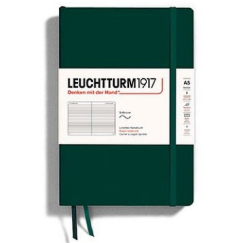 로이텀 소프트커버 미디엄 노트 A5 (포레스트 그린)_이미지