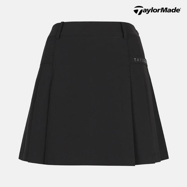 테일러메이드 부분 플리츠 큐롯 TWCUM7191 (199, 블랙)_이미지