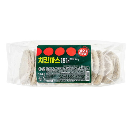 식자재왕 치킨까스 1.8kg (4개)_이미지