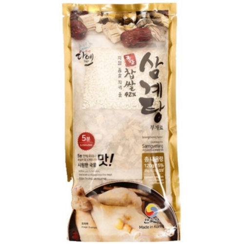 찹쌀 삼계탕 재료 120g