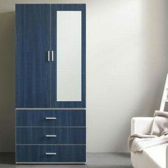 BIF보루네오 아르메 피닉스 거울옷장 3단서랍 선반형 (81cm)_이미지