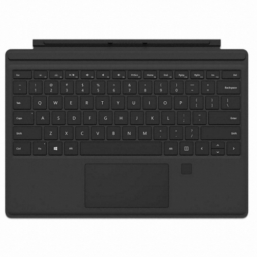Microsoft 서피스 프로 지문인식 블랙 타입커버 케이스 (정품)_이미지