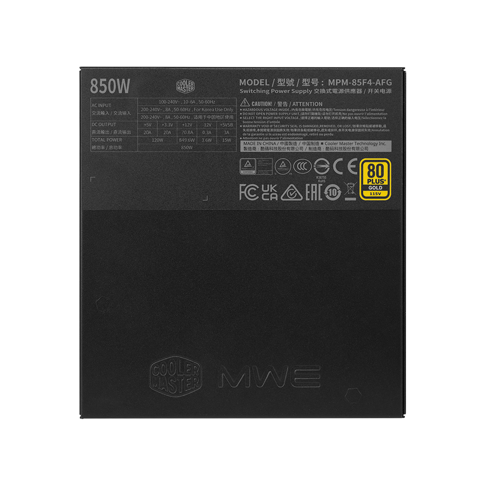 �𷯸����� MWE Gold V4 850 ATX3.1 ����