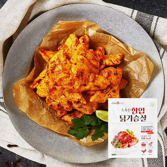 촉촉한 한입 닭가슴살 탄두리맛 100g