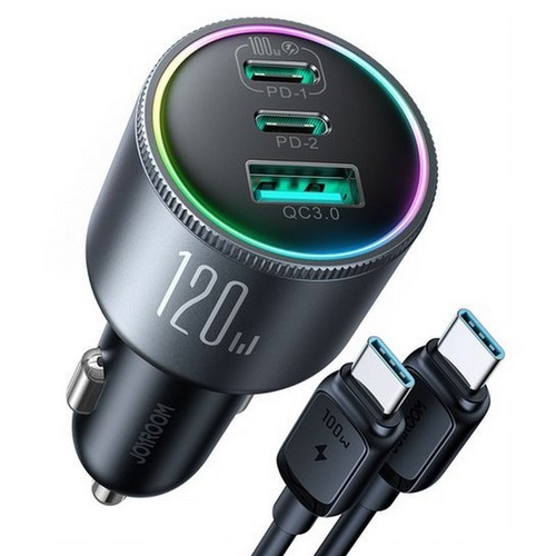 에어그립  조이룸 120W 3포트 차량용 초고속 충전기