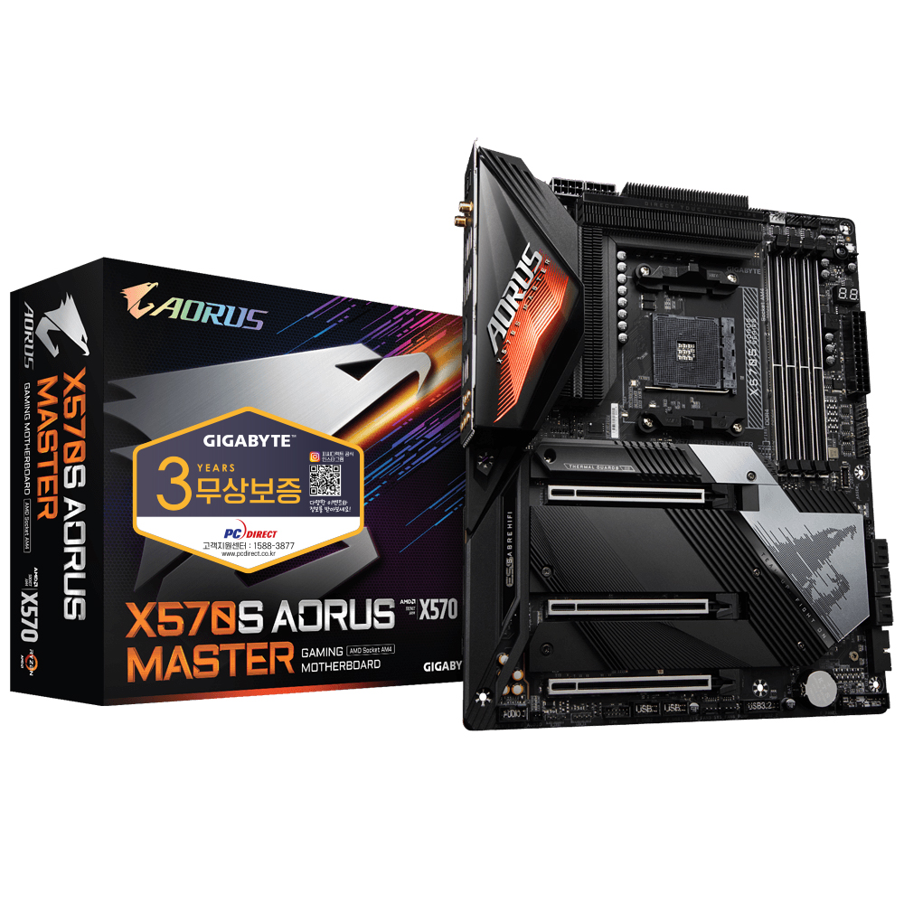 GIGABYTE X570S AORUS MASTER 피씨디렉트_이미지