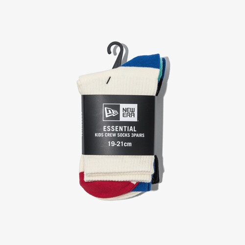 뉴에라 뉴에라키즈 컬러 블록 3팩 삭스 아이보리 블루 블랙 13471430