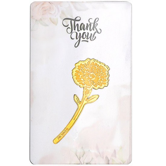 한국표준금거래소 카드형 카네이션 3.75g [1개]