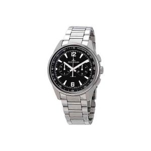 예거 르쿨트르 르쿨트르 폴라리스 오토매틱 크로노그래프 블랙 다이얼 남성 시계 Q9028170