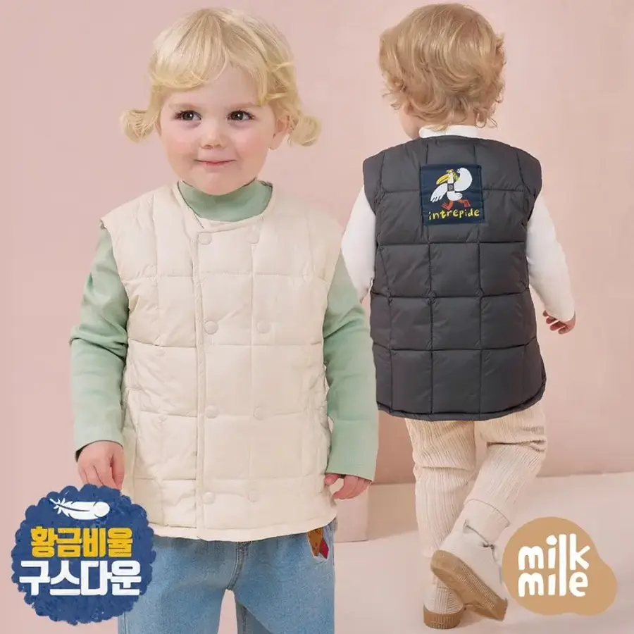 159000원 러닝버드구스다운베스트 1736106