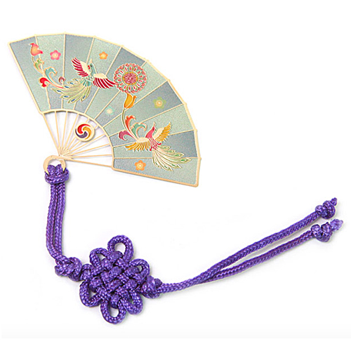 박씨상방 부채 칠보 책갈피 (봉황)