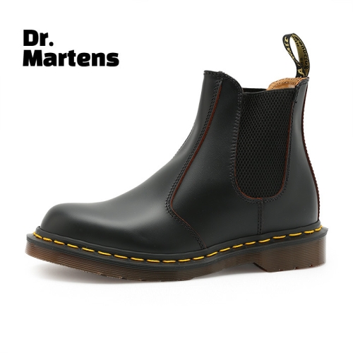  닥터마틴 2976 빈티지 메이드 인 잉글랜드 첼시 부츠 블랙 QUILON 25747001