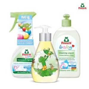 프로쉬 베이비 얼룩제거제 300ml + 젖병세정제 500ml + 핸드워시 300ml_이미지