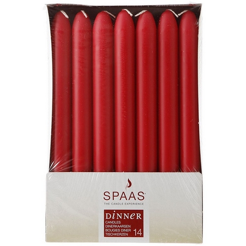 Spaas 스파스 SPAAS 디너 캔들 14개 양초 22cm_이미지