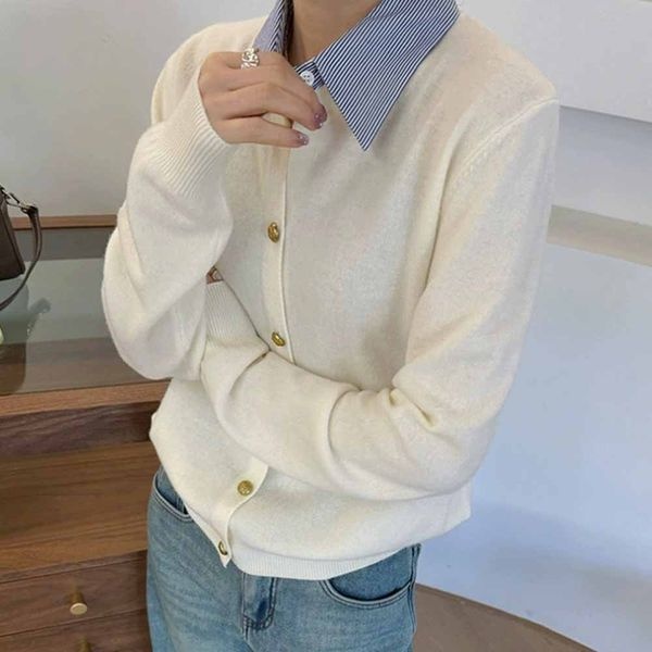 드넬 셔츠카라가디건DWC61113A_이미지