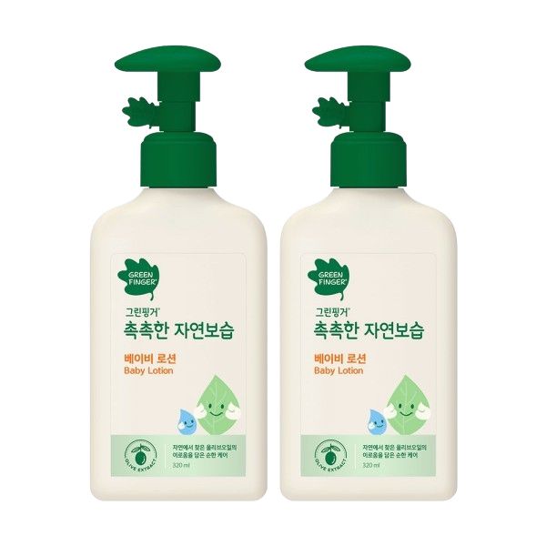그린핑거 촉촉한 자연보습 베이비 로션 320ml (2개)_이미지