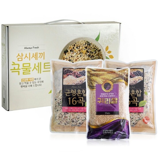 삼시세끼 곡물 3종세트 (1개)_이미지