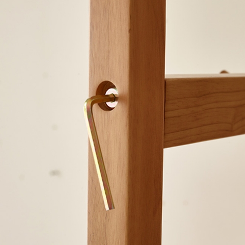 예다움 코트랙 원목 사다리 행거 사다리형 (53cm)_이미지