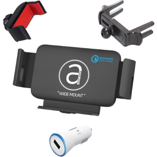 에어그립 3세대 2X 터보 차량용 무선충전거치대 MAX 원형송풍구마운트 4종 세트